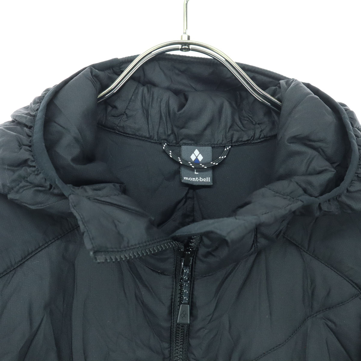 美品 mont-bell モンベル 長袖 サーマラップ パーカー L ブラック 1101538 メンズ