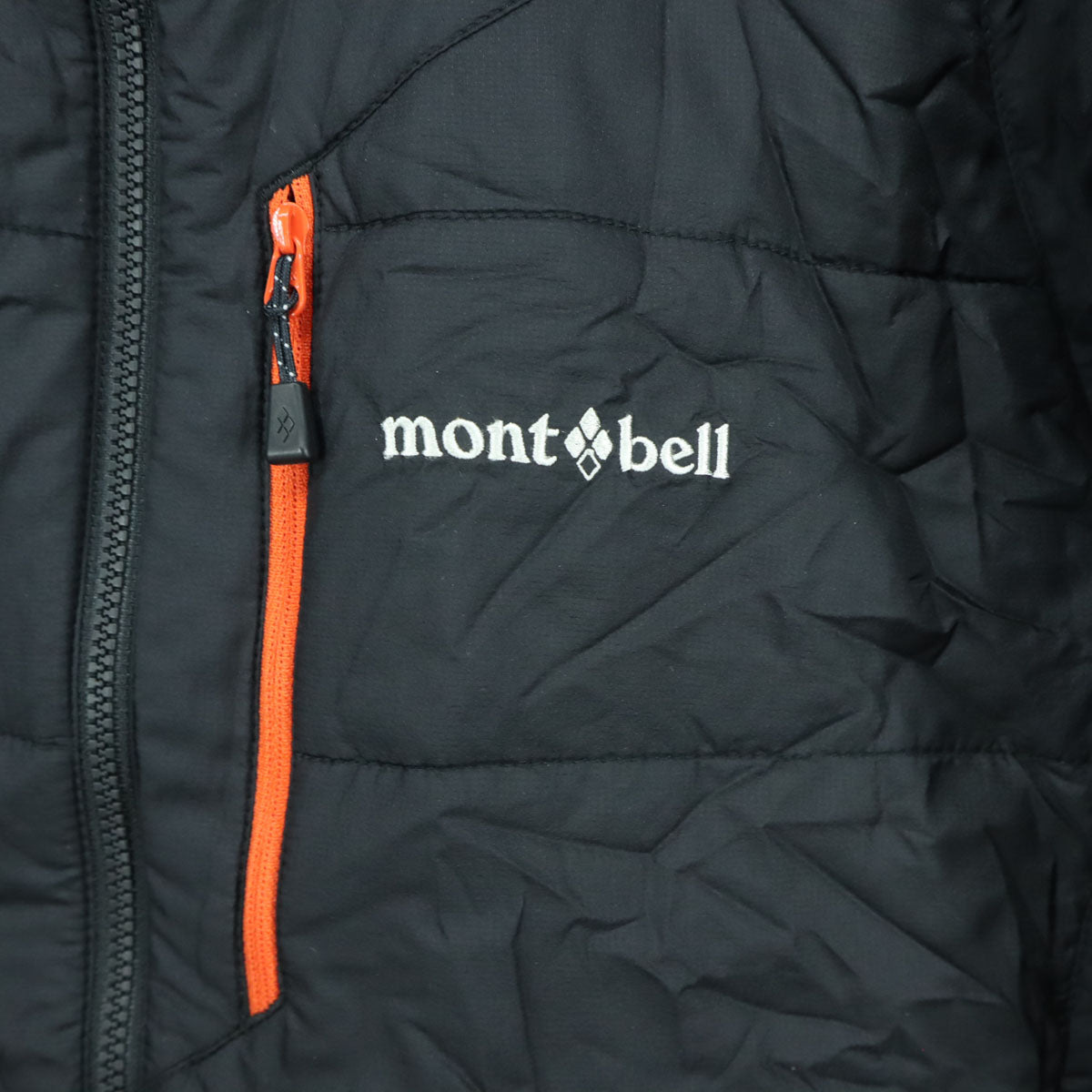 美品 mont-bell モンベル 長袖 サーマラップ パーカー L ブラック 1101538 メンズ