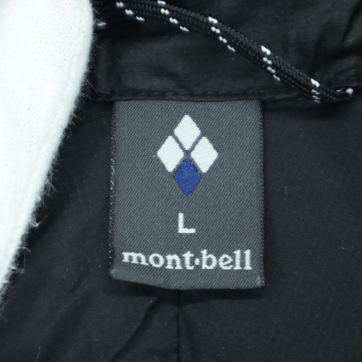 美品 mont-bell モンベル 長袖 サーマラップ パーカー L ブラック 1101538 メンズ