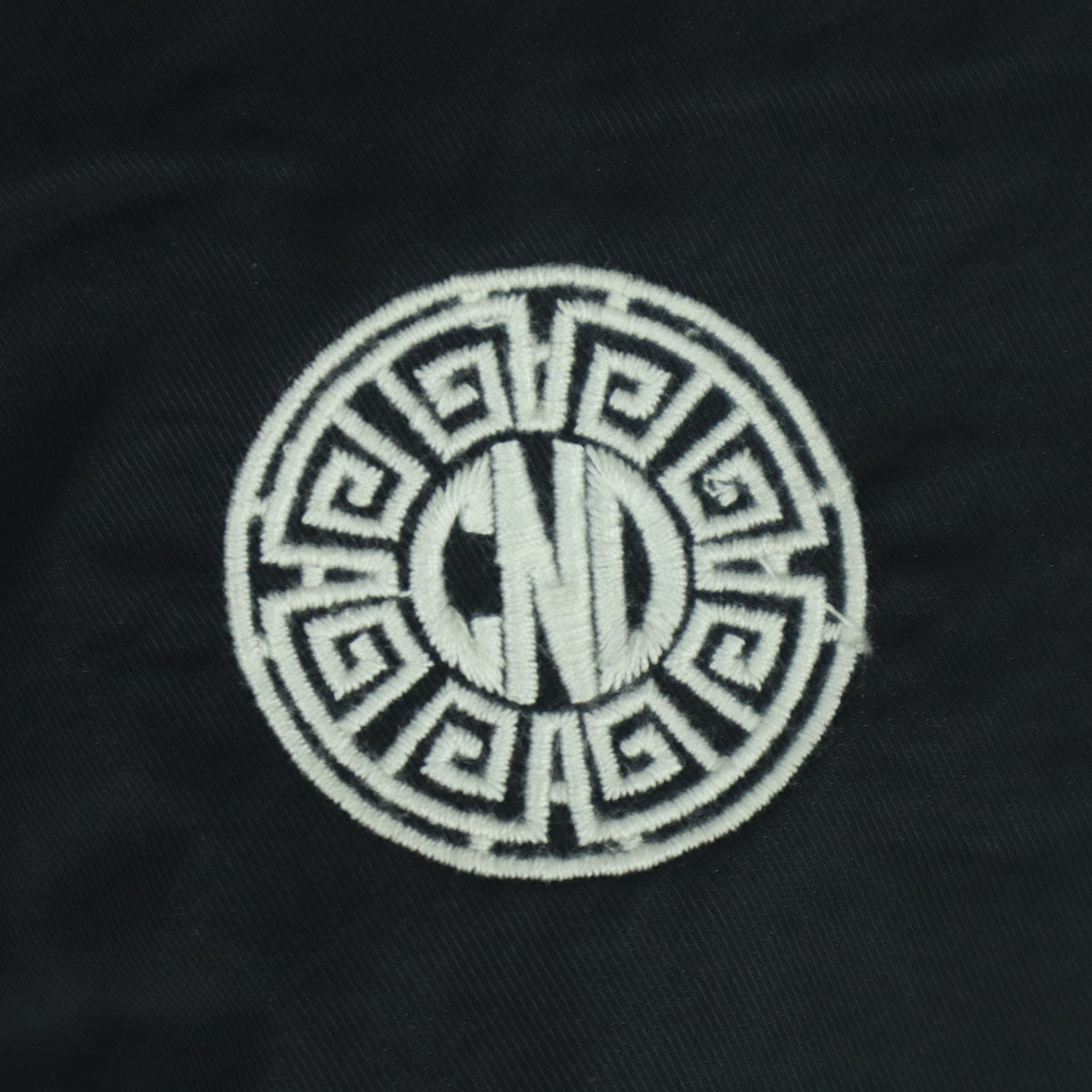 美品 CANDY STRIPPER キャンディストリッパー 刺繍 長袖 ジップジャケット 2 ブラック パンダ メンズ