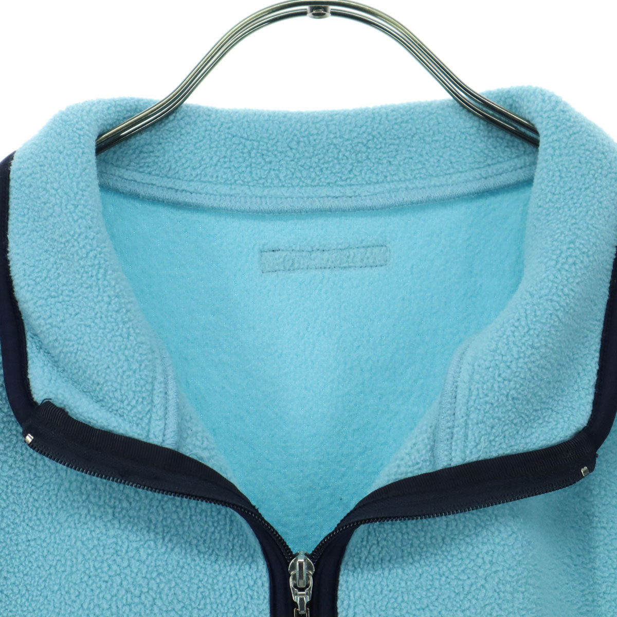 PEARLY GATES パーリーゲイツ POLARTEC 英字 長袖 ハーフジップ フリースジャケット 1 ライトブルー メンズ