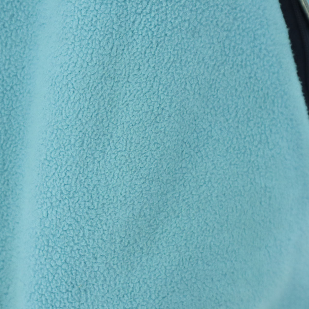 PEARLY GATES パーリーゲイツ POLARTEC 英字 長袖 ハーフジップ フリースジャケット 1 ライトブルー メンズ