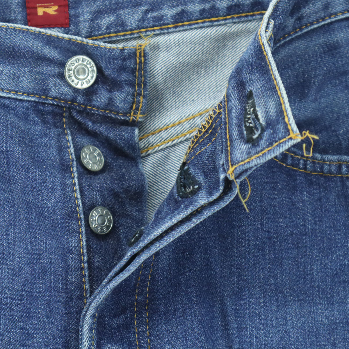 RESOLUTE リゾルト 710 日本製 デニムパンツ W33 ブルー メンズ