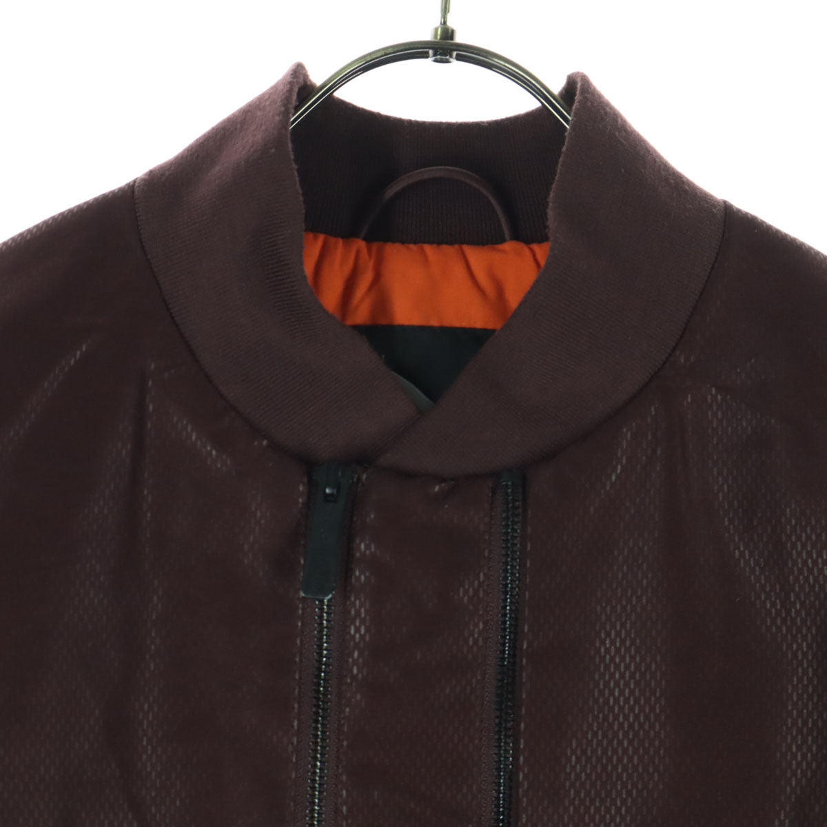 PUMA プーマ Hussein CHALAYAN フセインチャラヤン コラボ 長袖 ブルゾン S ブラウン MA-1 メンズ