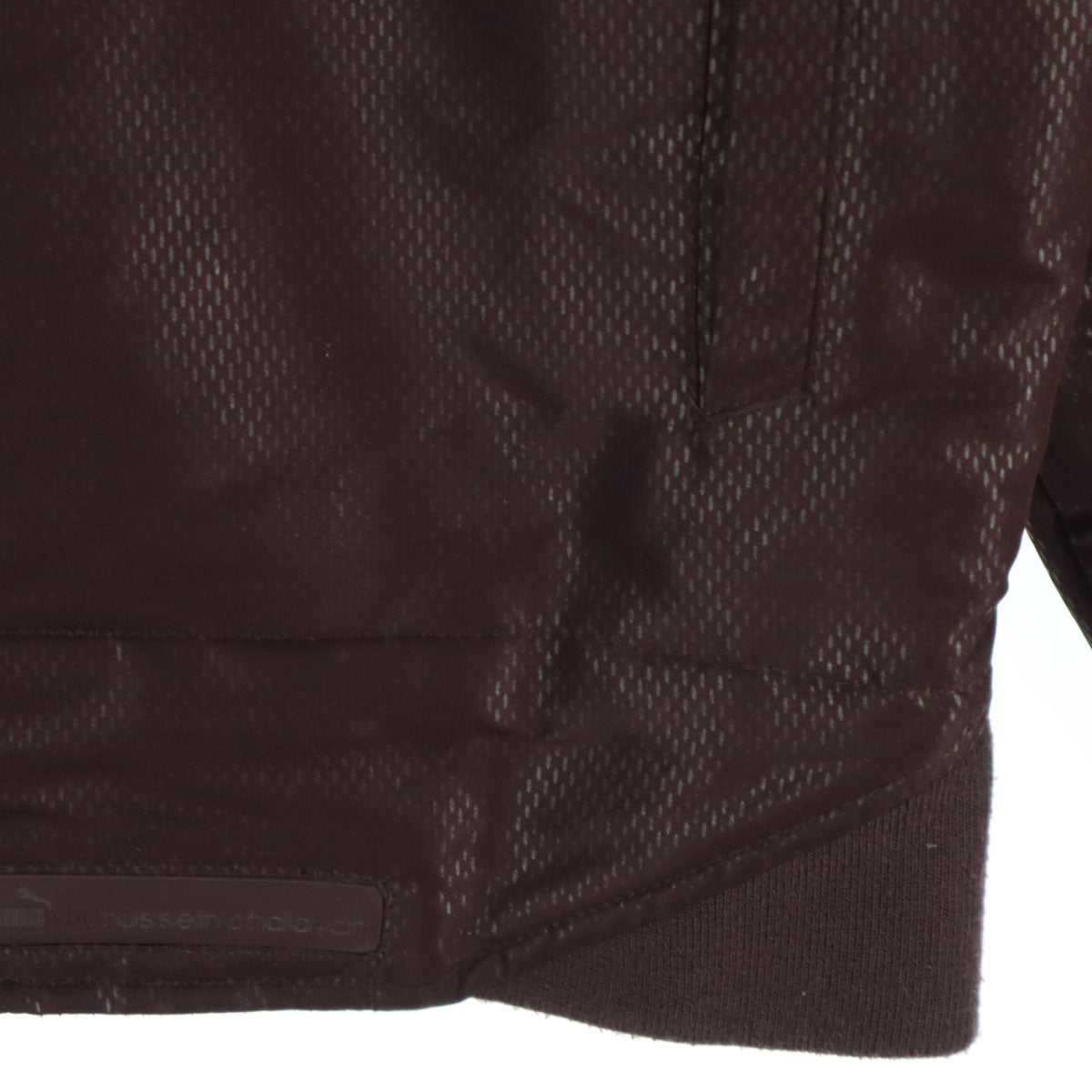 PUMA プーマ Hussein CHALAYAN フセインチャラヤン コラボ 長袖 ブルゾン S ブラウン MA-1 メンズ