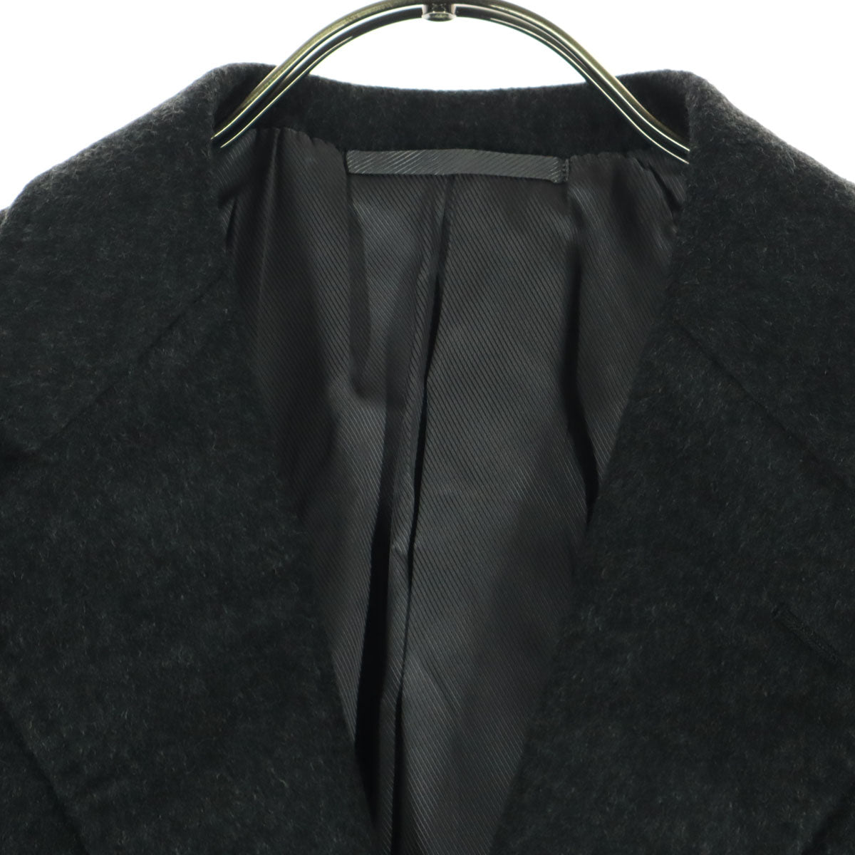 美品 SOVEREIGN ソブリン 長袖 チェスターコート 46 ブラック UNITED ARROWS ユナイテッドアローズ メンズ