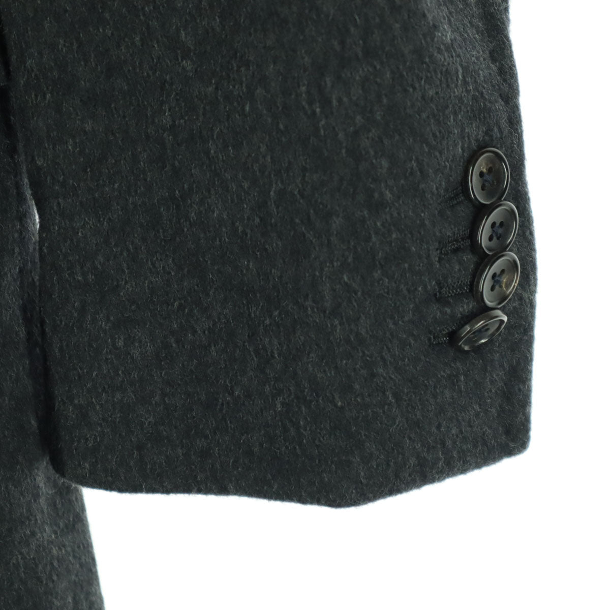 美品 SOVEREIGN ソブリン 長袖 チェスターコート 46 ブラック UNITED ARROWS ユナイテッドアローズ メンズ