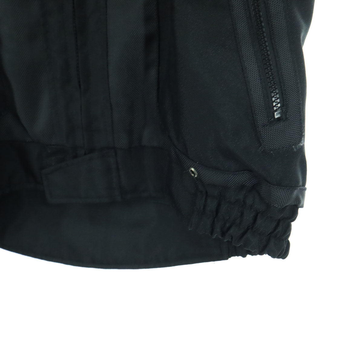 KOMINE コミネ ワッペン バイク 長袖 ツーリング ジップジャケット XL ブラック 肘プロテクター付属 メンズ