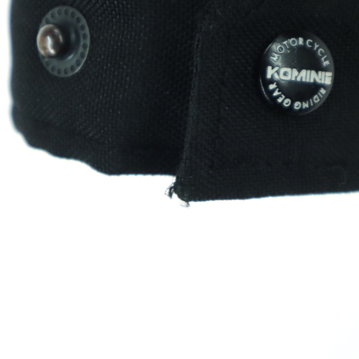 KOMINE コミネ ワッペン バイク 長袖 ツーリング ジップジャケット XL ブラック 肘プロテクター付属 メンズ