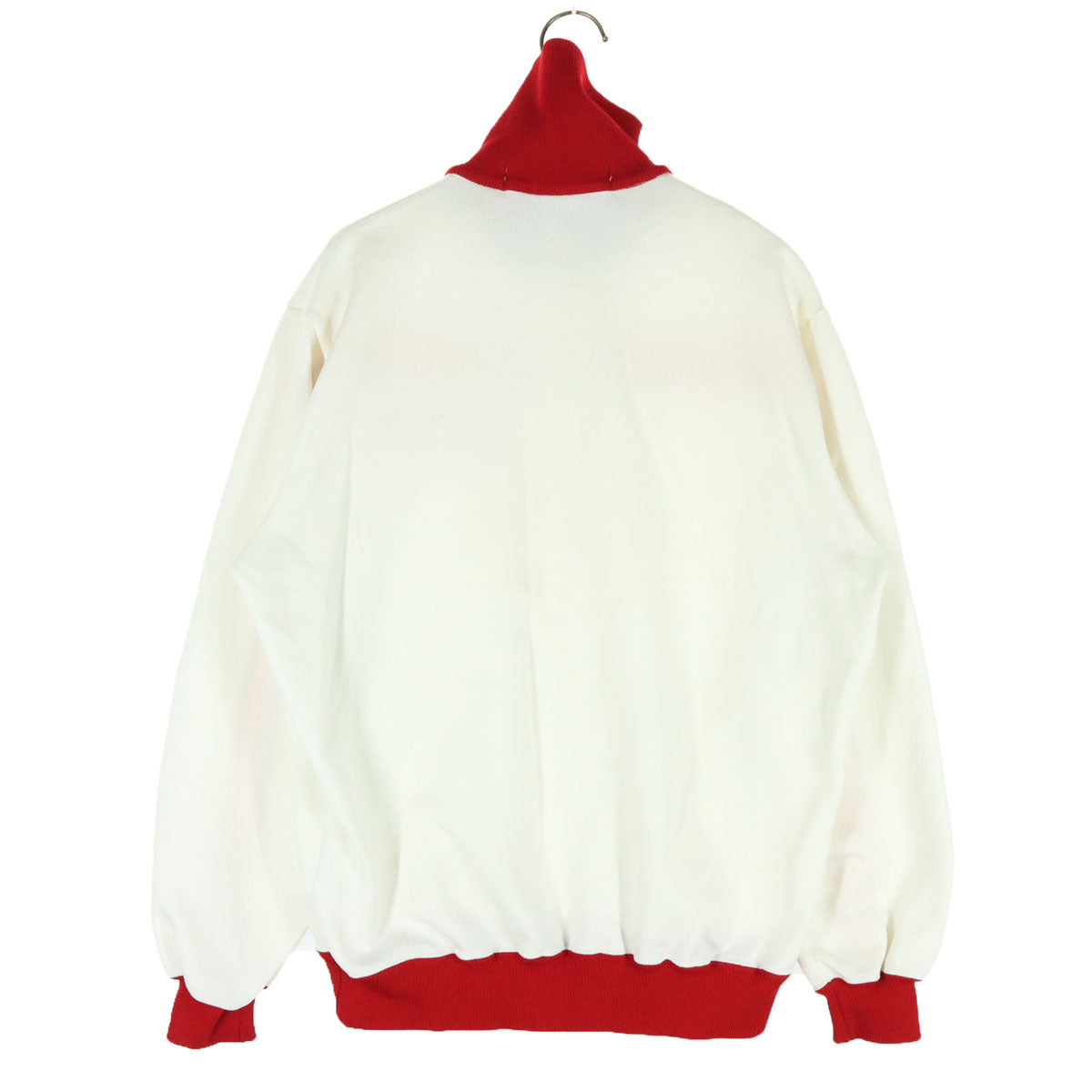 SUPER STAR スーパースター MIZUNO 美津野 刺繍 長袖 トラックジャケット O ホワイト ジャージ メンズ