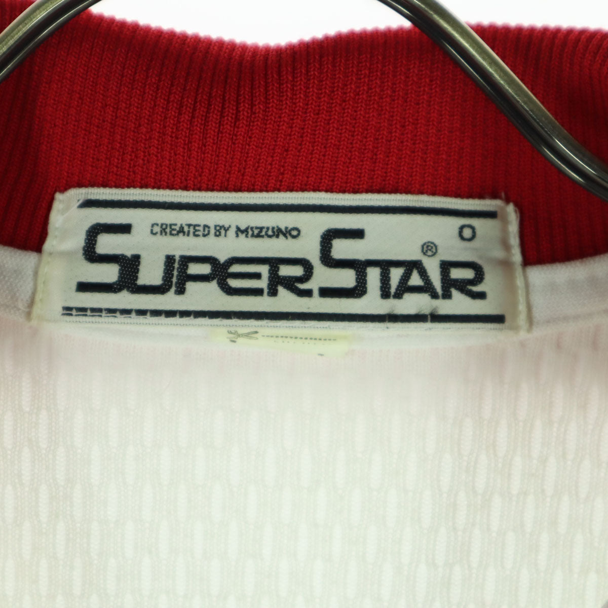 SUPER STAR スーパースター MIZUNO 美津野 刺繍 長袖 トラックジャケット O ホワイト ジャージ メンズ