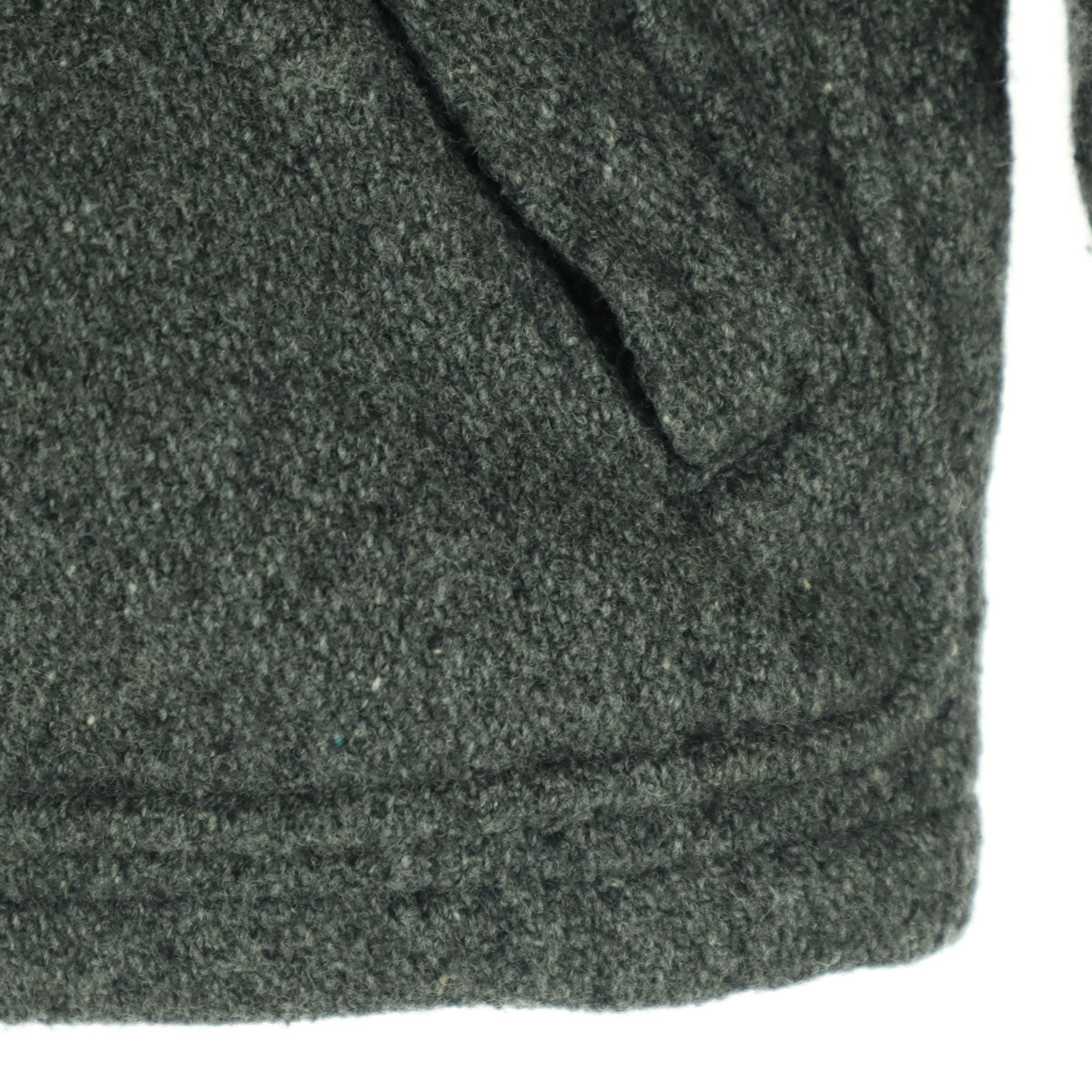 DOG HOUSE ドッグハウス 刺繍 チェーン刺繍 長袖 ジップジャケット M グレー メンズ