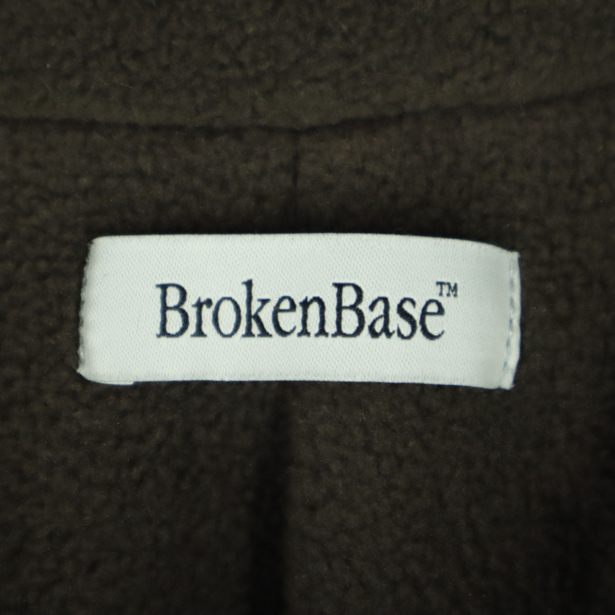 BrokenBase ブロークンベース 裏フリース ブルゾン M ネイビー メンズ