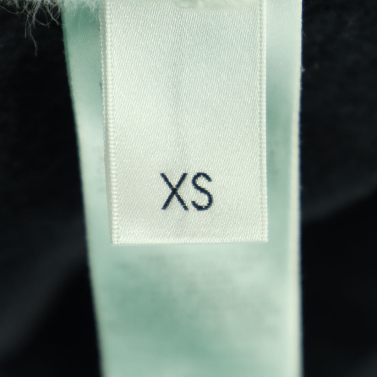 VICTORIAVICTORIABECKHAM ヴィクトリアベッカム 裏起毛 長袖 トレーナー XS ブラック レディース