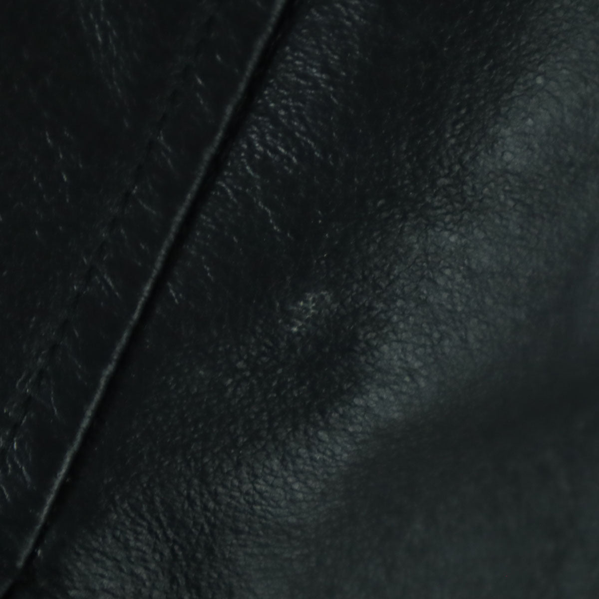 EPO CH エポック A-2タイプ 長袖 レザージャケット LL ブラック メンズ