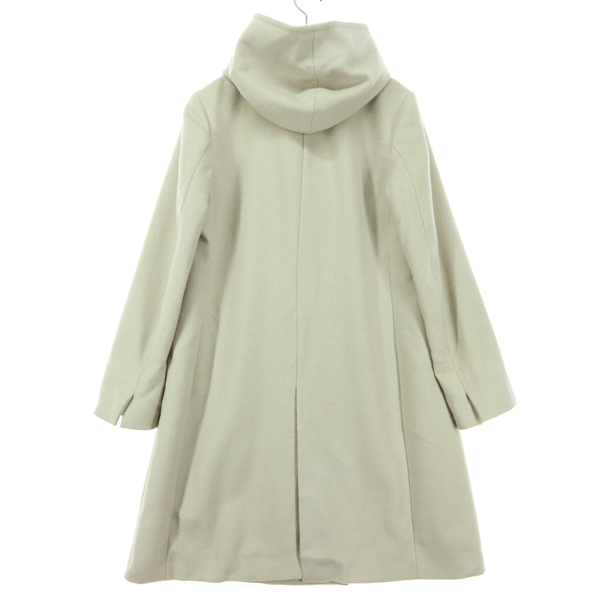 23ku 23区 長袖 ウールコート 40 ベージュ レディース