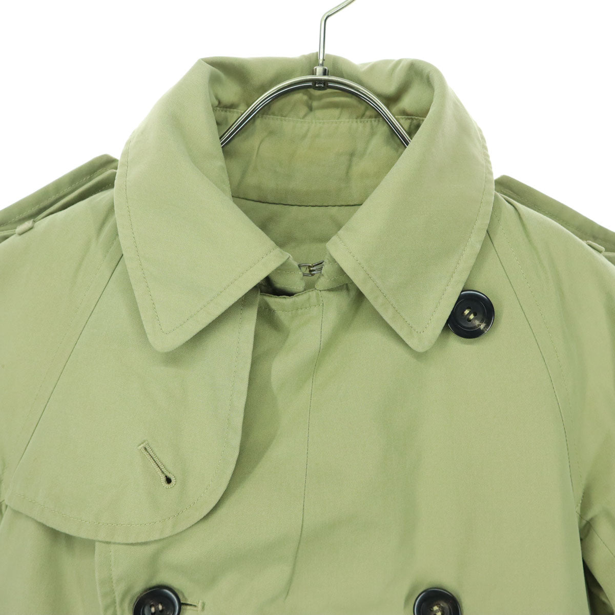 Drawer ドゥロワー 日本製 長袖 トレンチコート 36 ベージュ メンズ