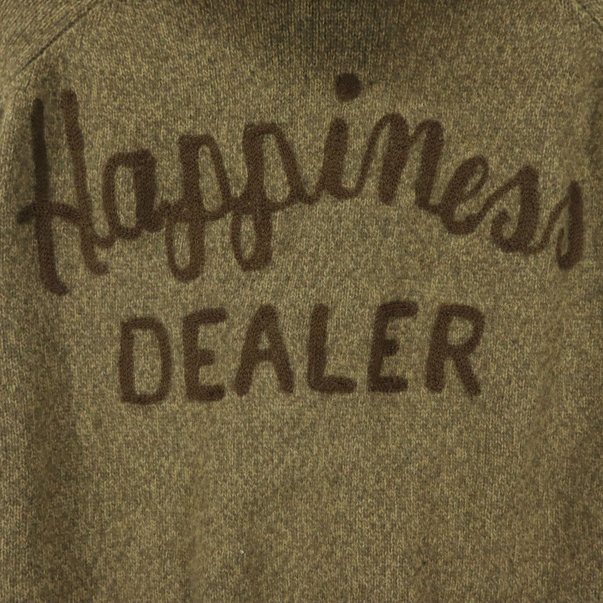 美品 DIESEL TRICOT&Co. ディーゼルトリコアンドコー 長袖 ハーフジップ ニット パーカー M ブラウン系 メンズ