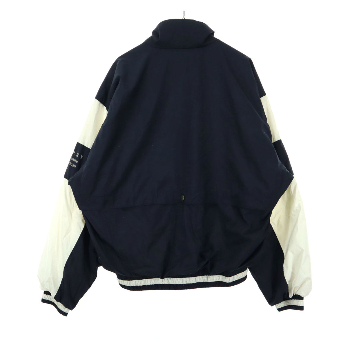 FRED PERRY フレッドペリー 裏起毛 ワンポイントロゴ 長袖 ウィンドブレーカー L ブラック メンズ