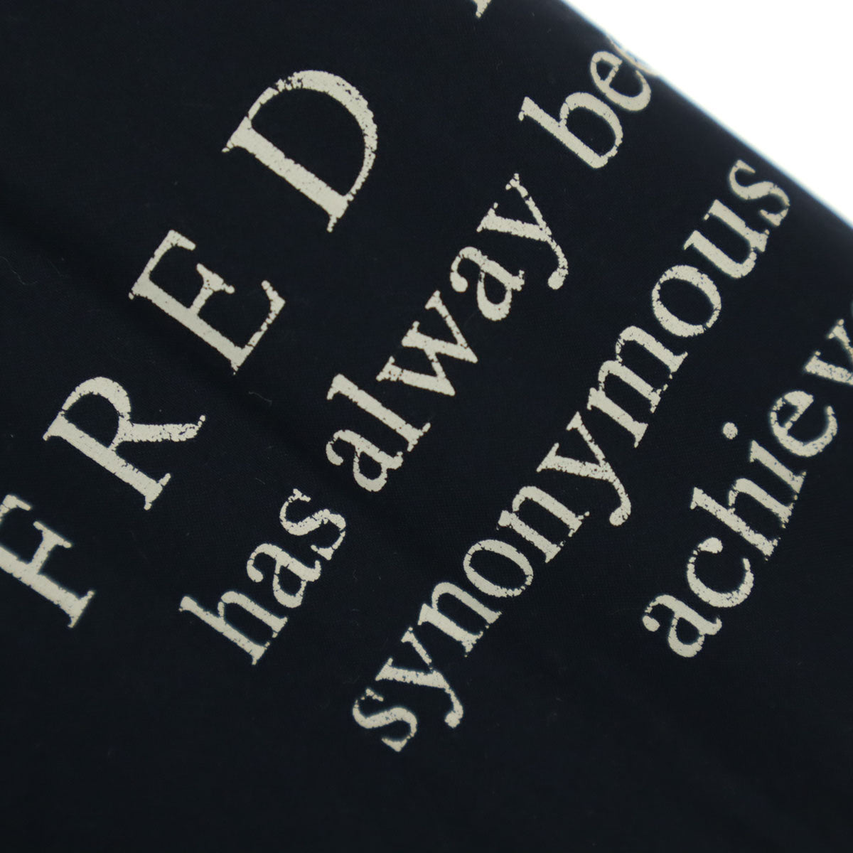 FRED PERRY フレッドペリー 裏起毛 ワンポイントロゴ 長袖 ウィンドブレーカー L ブラック メンズ