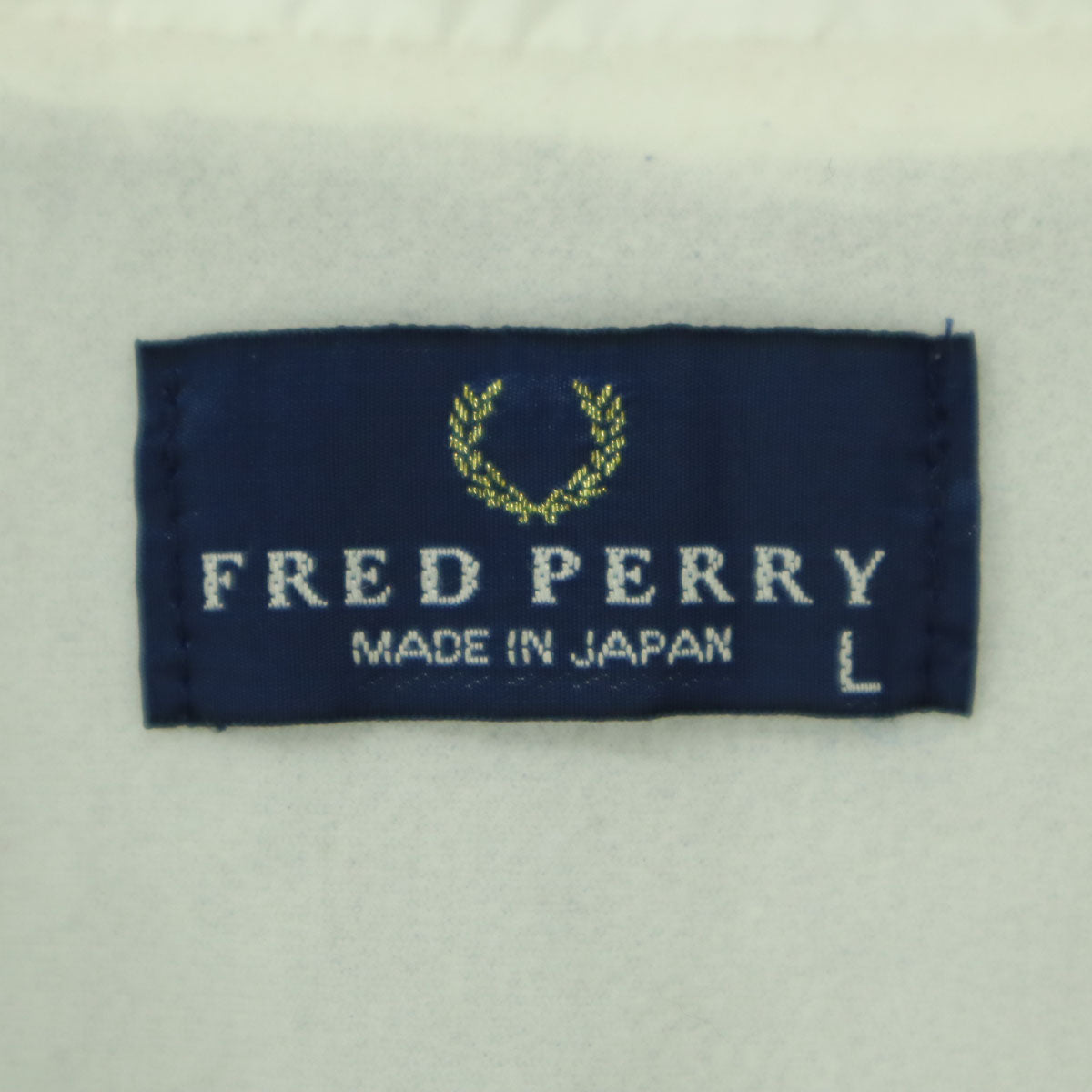 FRED PERRY フレッドペリー 裏起毛 ワンポイントロゴ 長袖 ウィンドブレーカー L ブラック メンズ