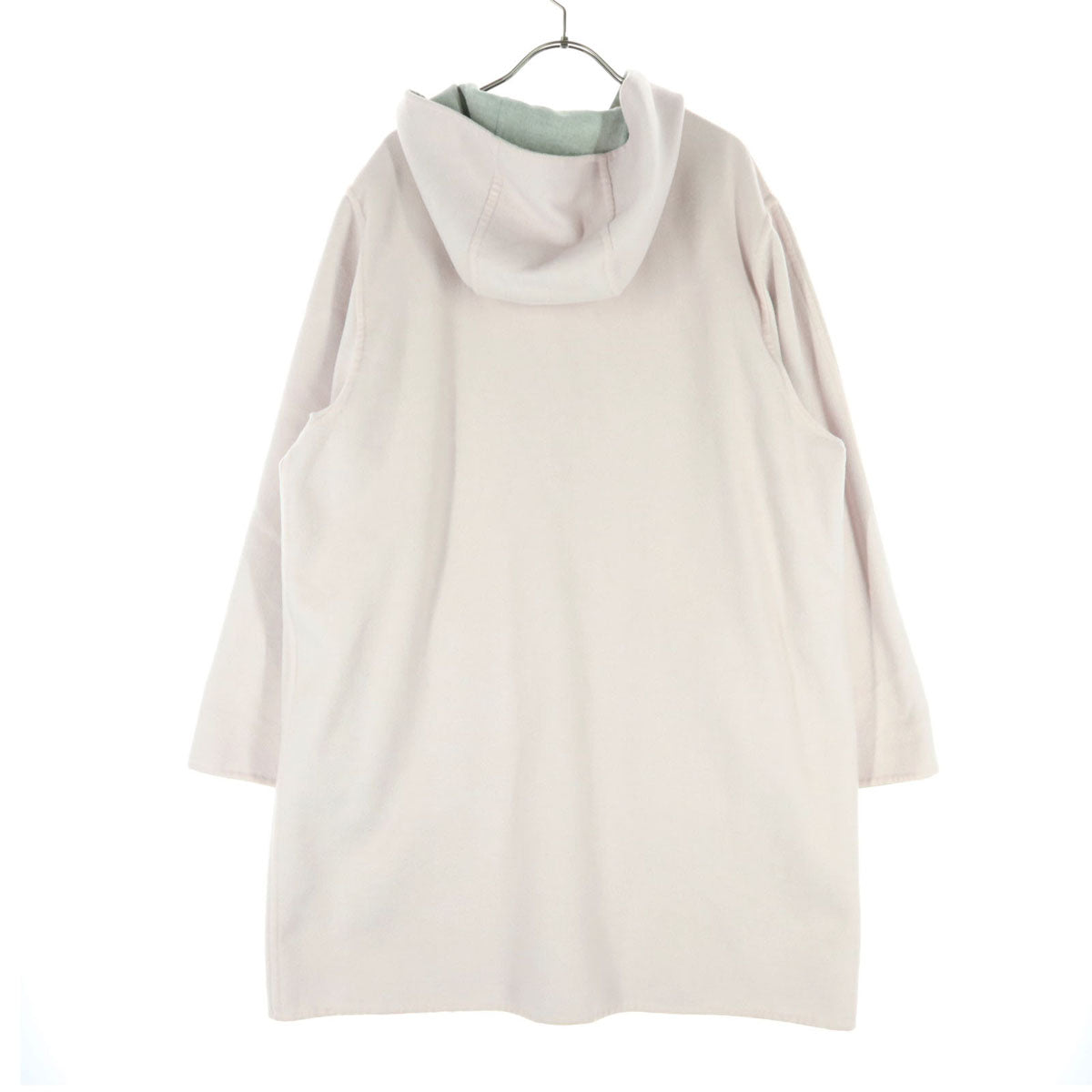 ESCADA エスカーダ イタリア製 長袖 リバーシブル コート 36 ピンク フーディー レディース