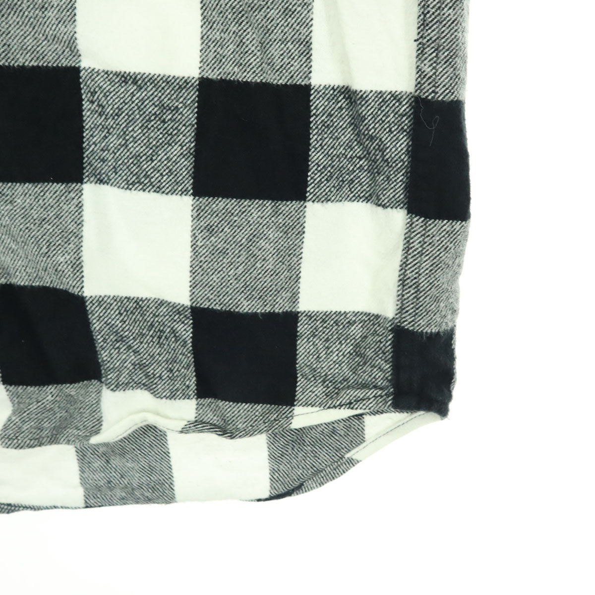 FIELD&STREAM フィールドアンドストリーム チェック柄 長袖 コットンシャツ S ブラック系 メンズ