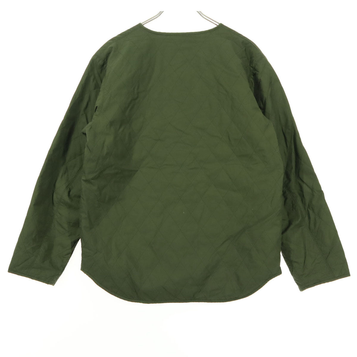 ORCIVAL オーシバル Thermore ワンポイントロゴ 長袖 キルティングジャケット 2 カーキ レディース