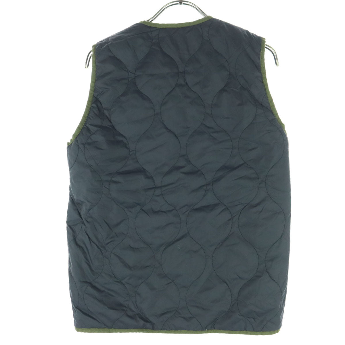 美品 Snugpak スナッグパック シップス 別注 リアルツリーカモ ノースリーブ リバーシブル 中綿ベスト S グリーン SHIPS メンズ