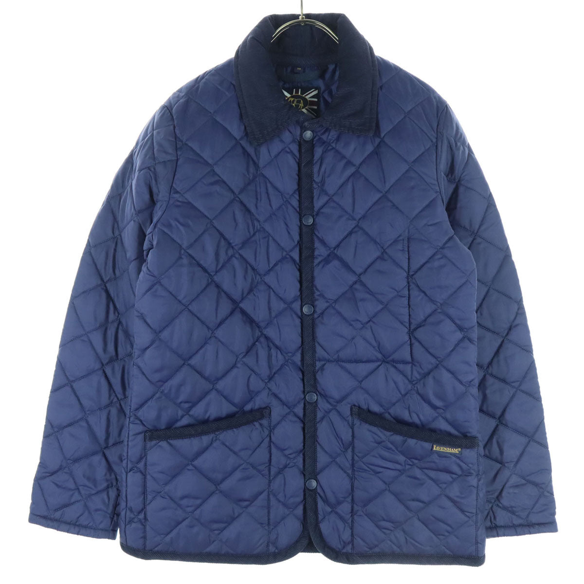 LAVENHAM ラベンハム イギリス製 長袖 キルティングジャケット ネイビー メンズ