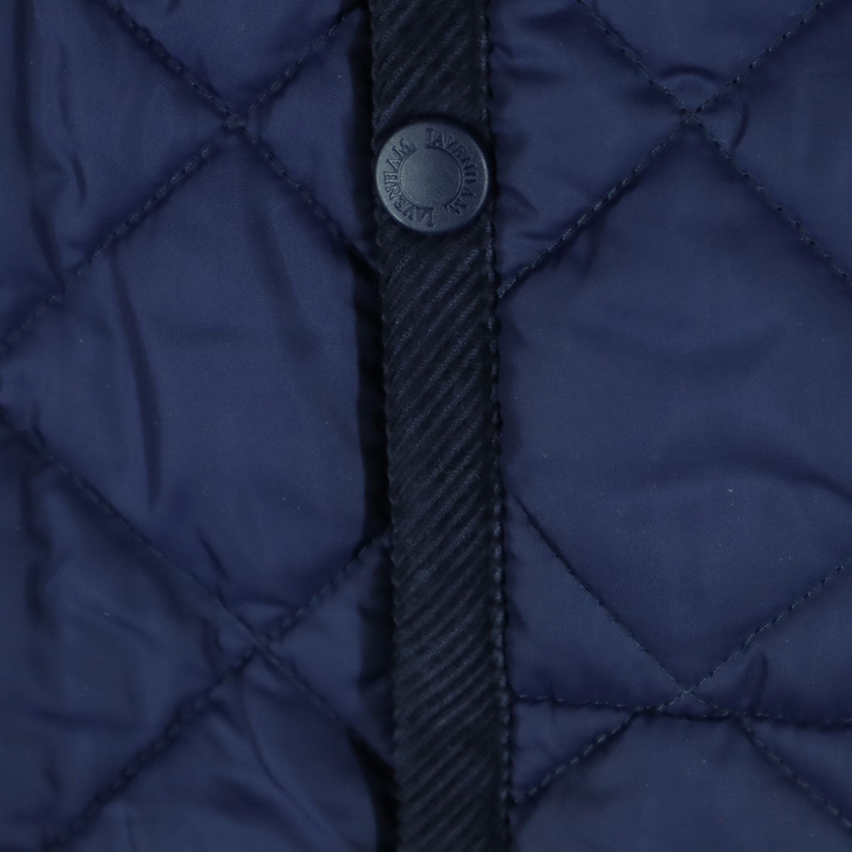 LAVENHAM ラベンハム イギリス製 長袖 キルティングジャケット ネイビー メンズ