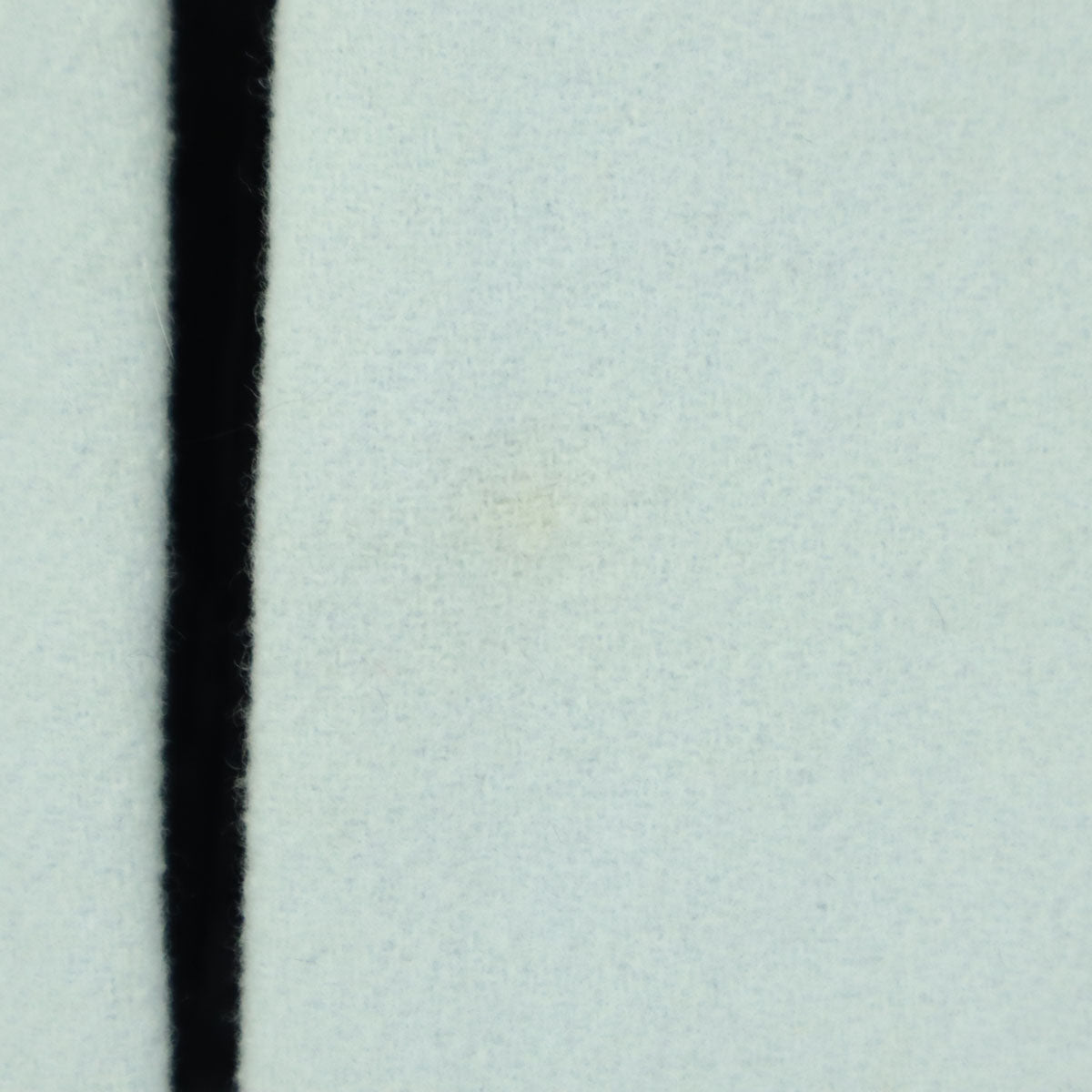 YOKO CHAN ヨーコチャン ノーカラー ウールコート 38 ライトブルー レディース