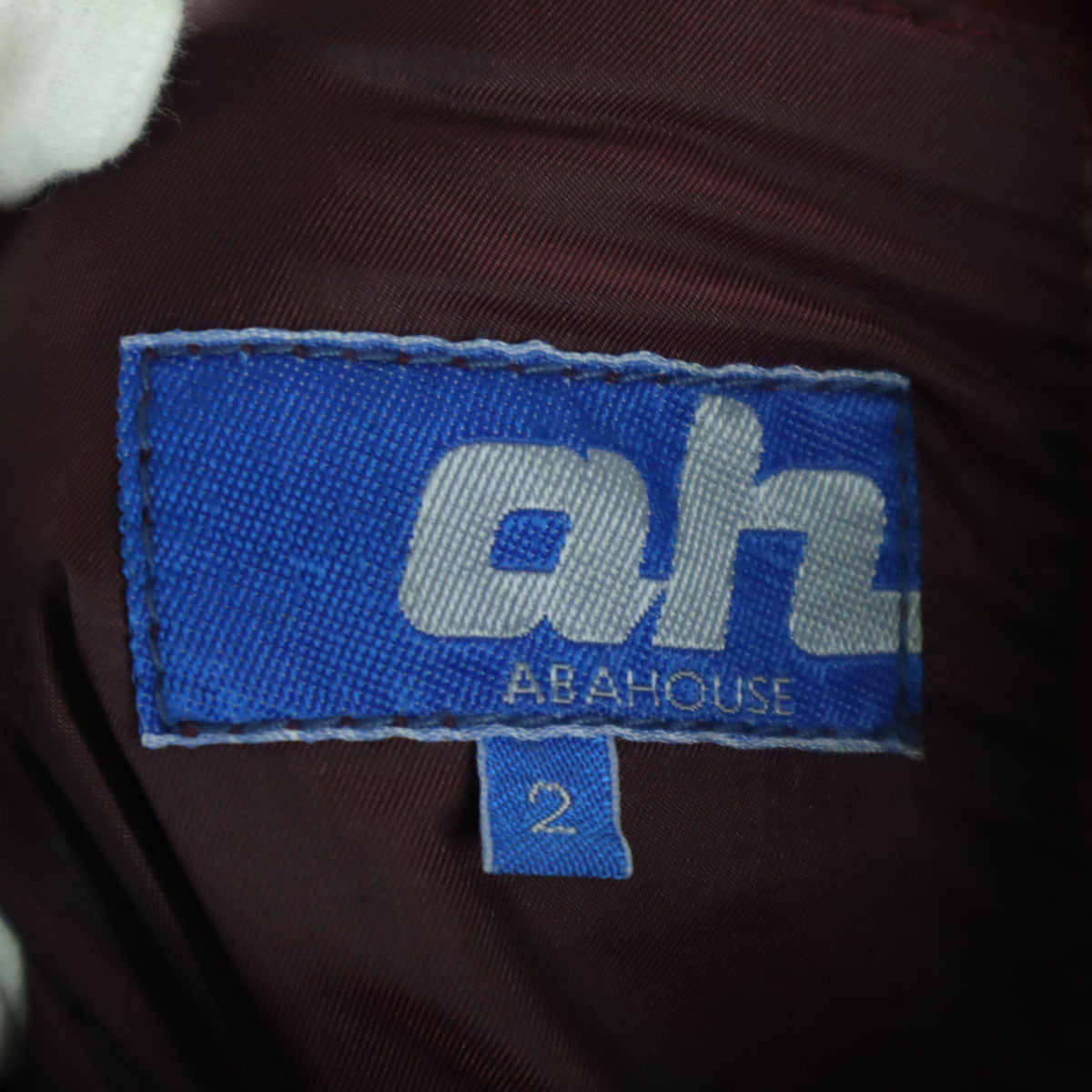 ABAHOUSE アバハウス 長袖 キルティング レザージャケット 2 ブラウン系 牛革 メンズ