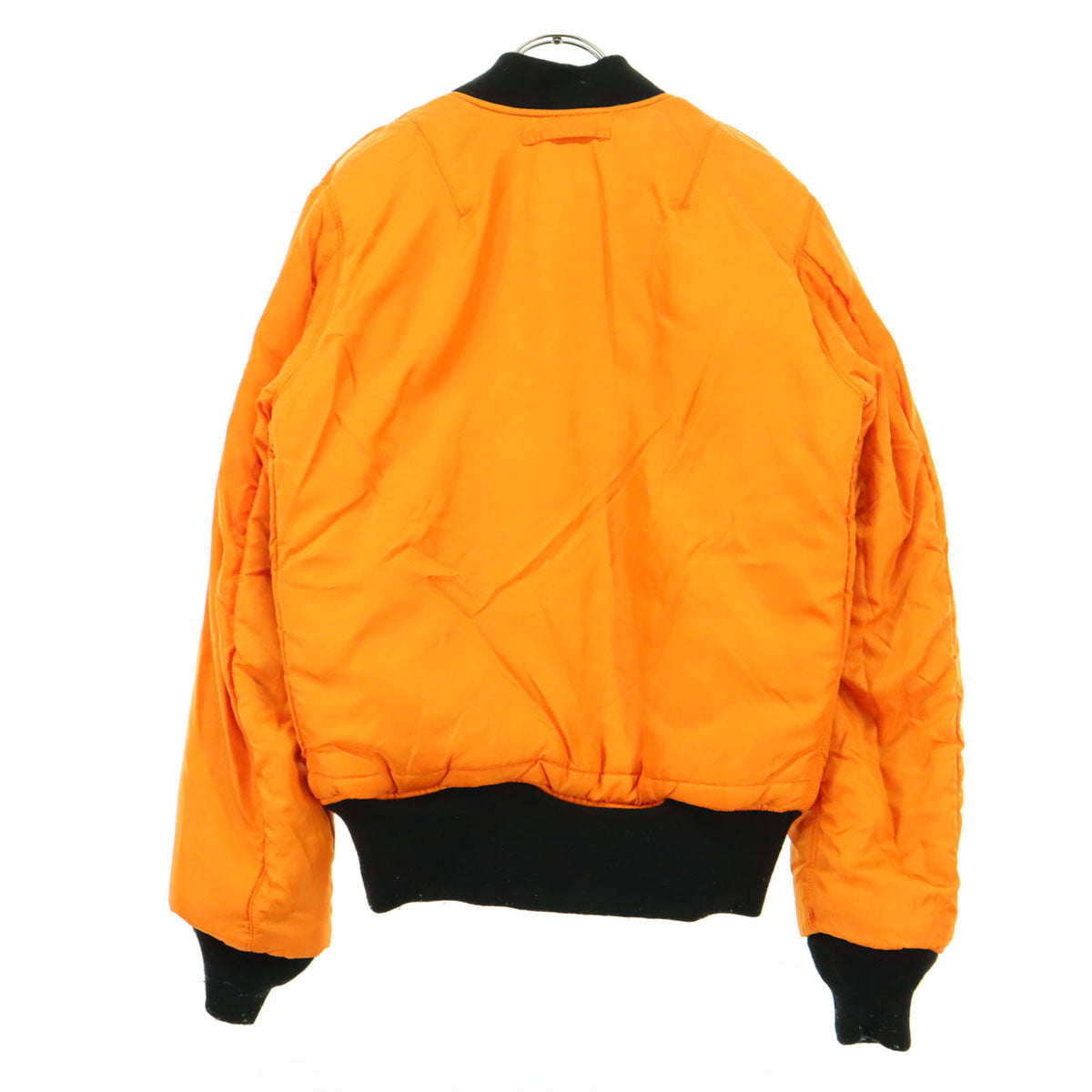 ALPHA INDUSTRIES INC アルファインダストリーズ 長袖 ナイロンジャケット S ブラック リバーシブル メンズ