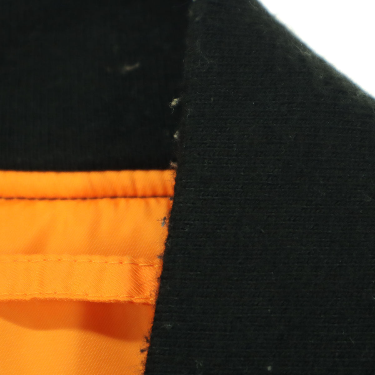 ALPHA INDUSTRIES INC アルファインダストリーズ 長袖 ナイロンジャケット S ブラック リバーシブル メンズ