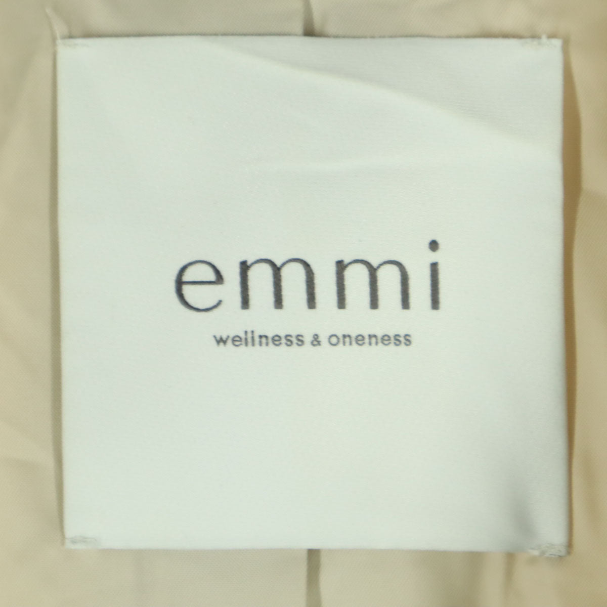 emmi エミ 長袖 ウールコート 1 ホワイト 13WFC224020 レディース