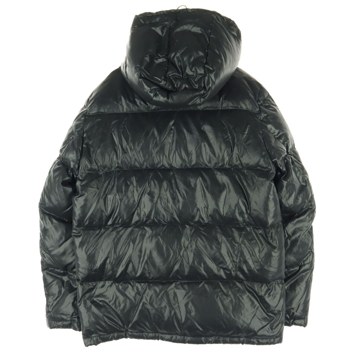 美品 TOMORROWLAND トゥモローランド フード付 ダウンジャケット L ブラック フード取外し可 メンズ