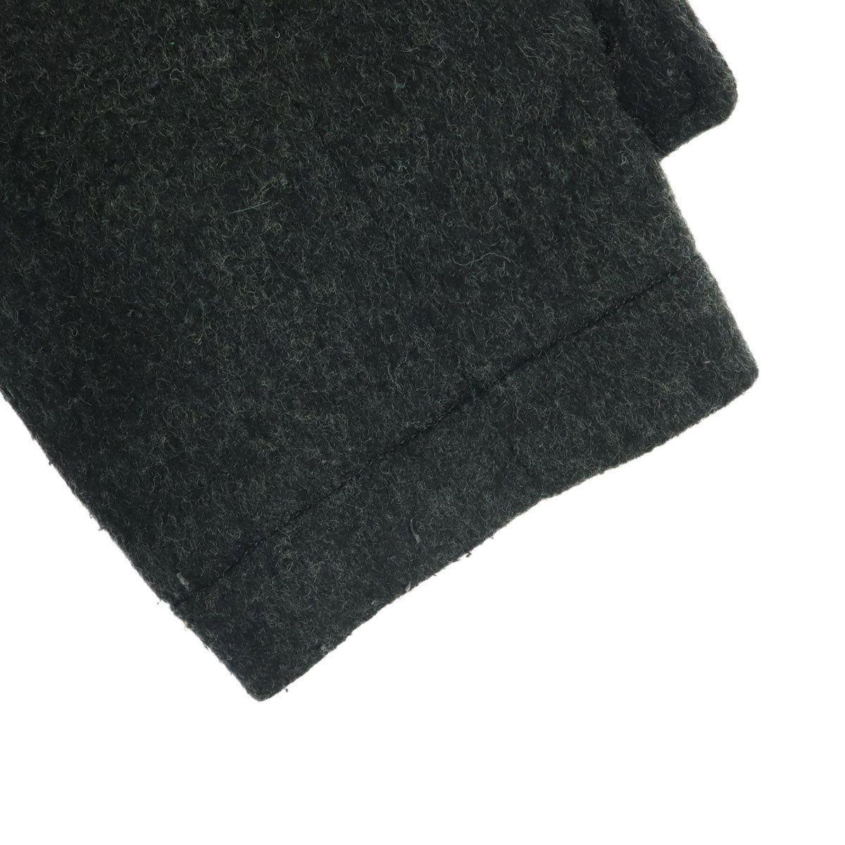 美品 mizuiro ind ミズイロインド 日本製 長袖 ダッフルコート グレー レディース