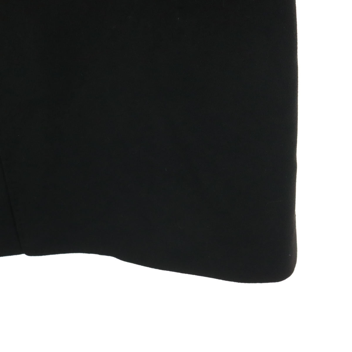 美品 CASHMERE BLEND カシミヤブレンド 長袖 カシミヤ ステンカラーコート A5 ブラック メンズ