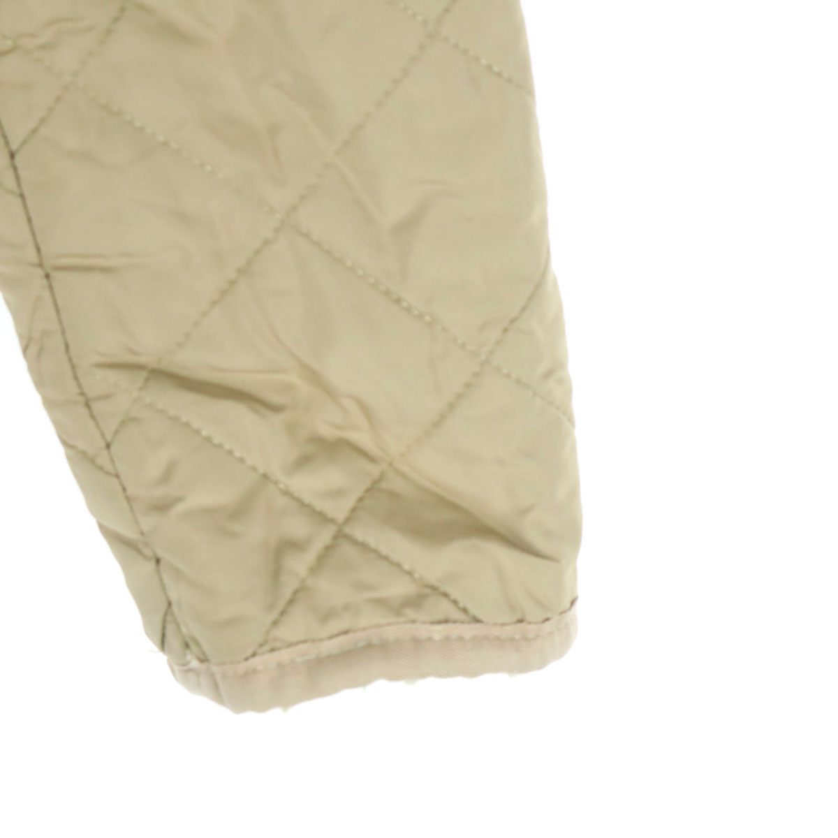 Mackintosh マッキントッシュ スコットランド製 長袖 キルティングジャケット 34 ベージュ レディース