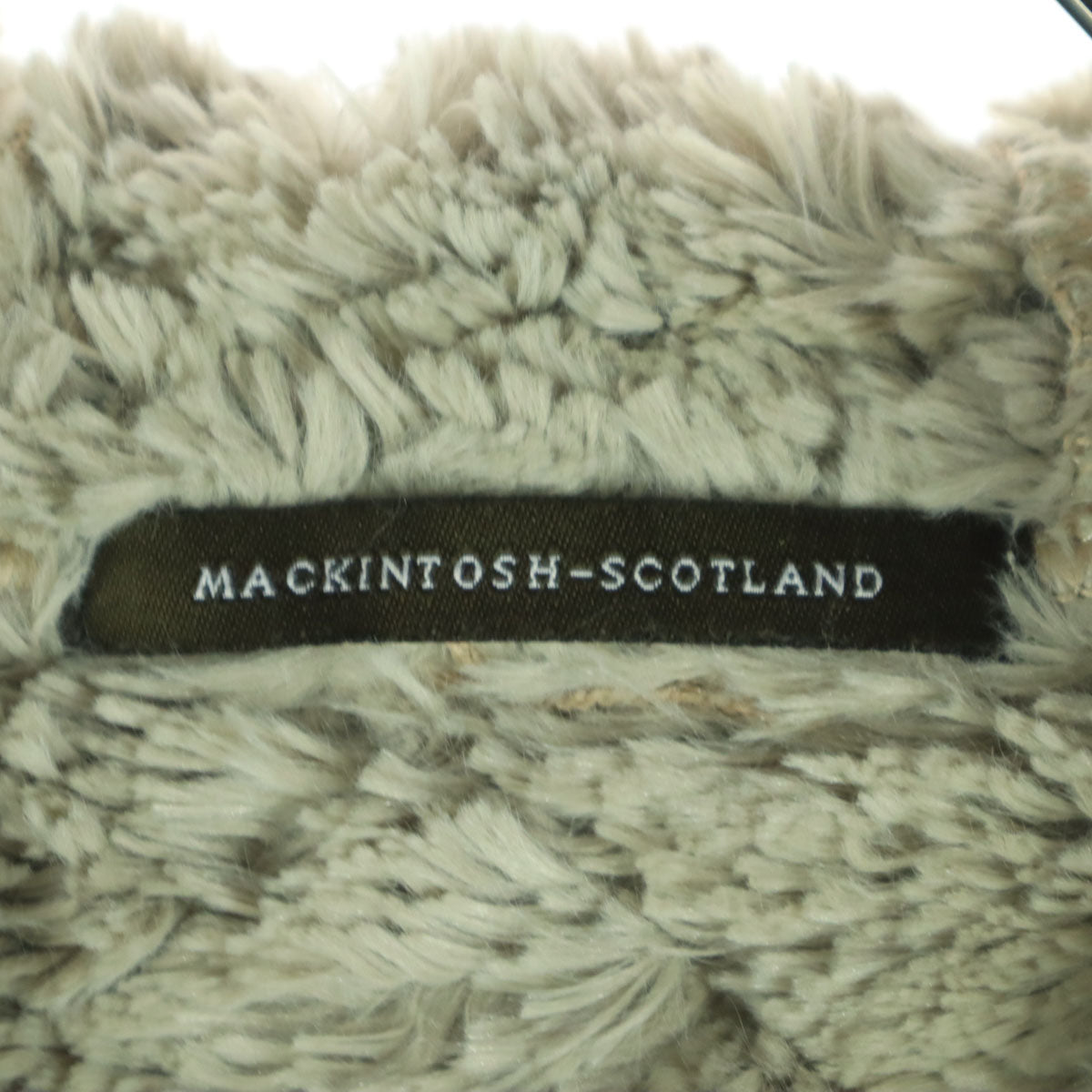 Mackintosh マッキントッシュ スコットランド製 長袖 キルティング 中綿コート 34 ベージュ レディース