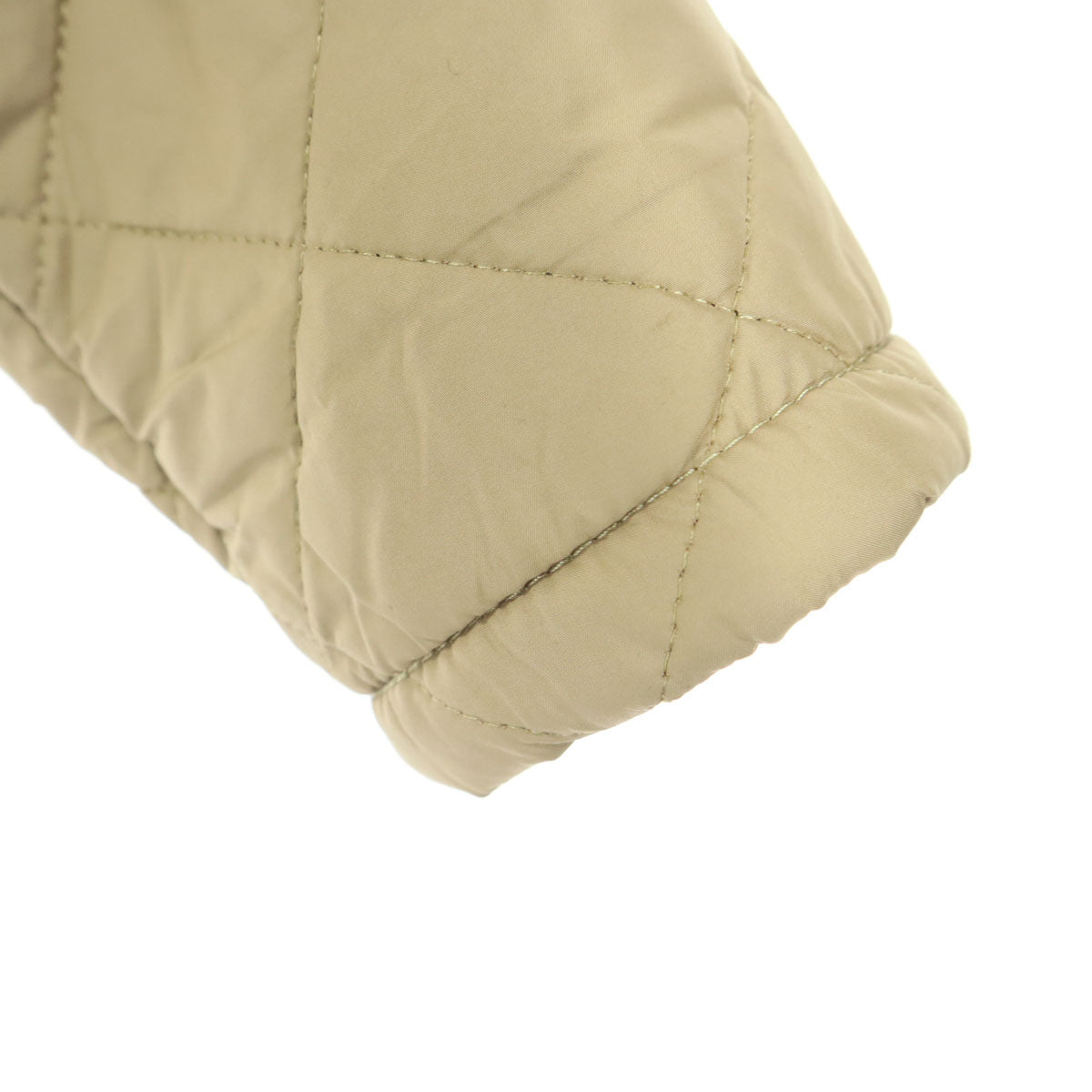 美品 Mackintosh マッキントッシュ スコットランド製 長袖 キルティング 中綿コート 36 ベージュ レディース