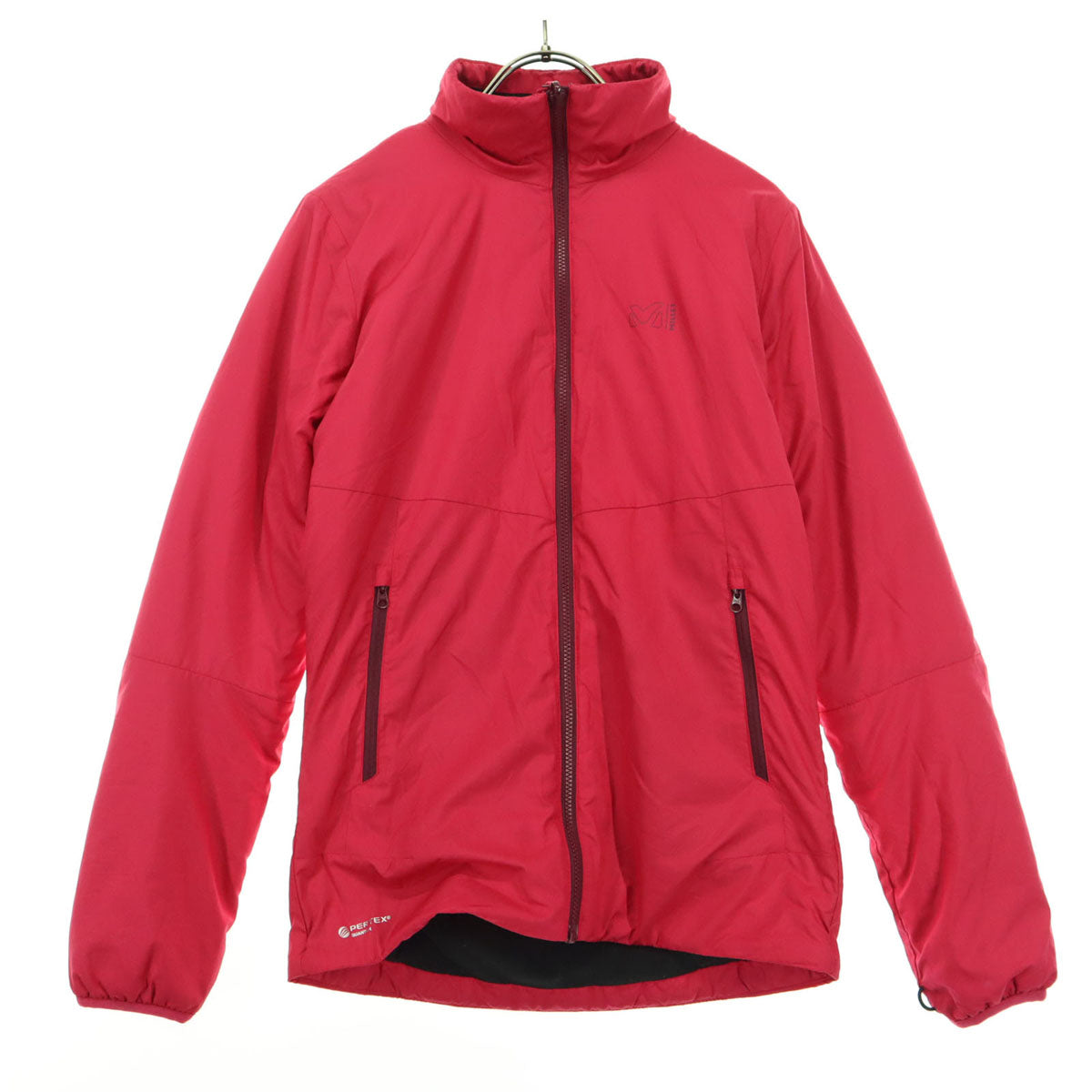 MILLET ミレー ワンポイントロゴ 長袖 3way マウンテンパーカー XS レッド レディース