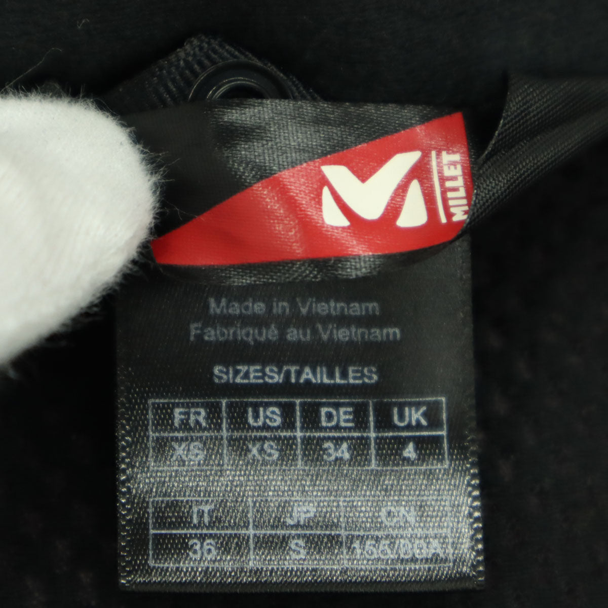 MILLET ミレー ワンポイントロゴ 長袖 3way マウンテンパーカー XS レッド レディース