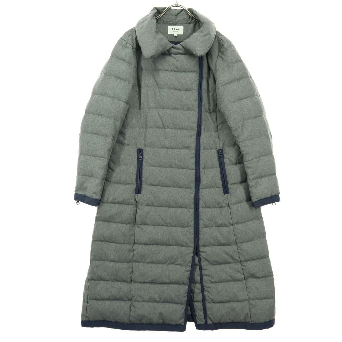 49AV. フォーティーンナインアヴェニュー ジュンコシマダ 長袖 ダウンコート 40 グレー メンズ