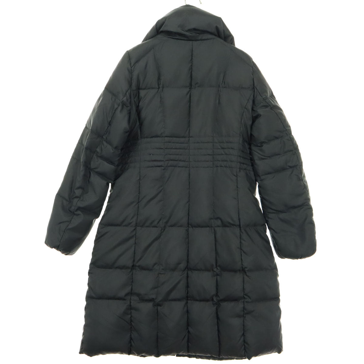 23ku ニジュウサンク 長袖 ダウンコート 40 ブラック レディース