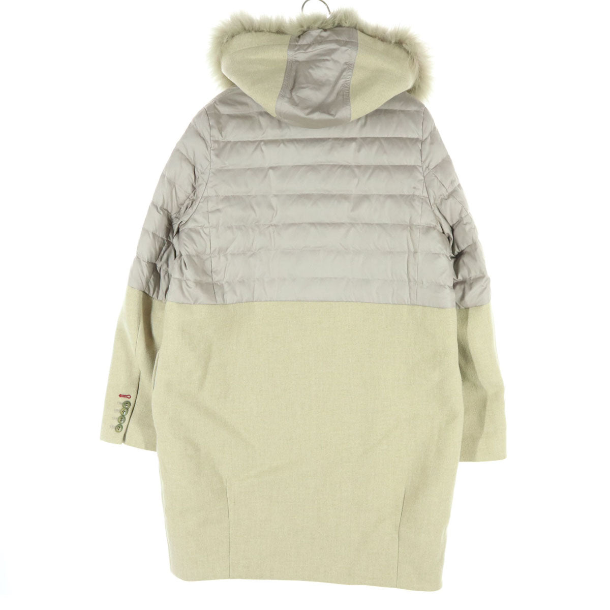 DOUBLE STANDARD CLOTHING ダブルスタンダードクロージング 長袖 ウールコンビ ダウンコート F ピンク レディース