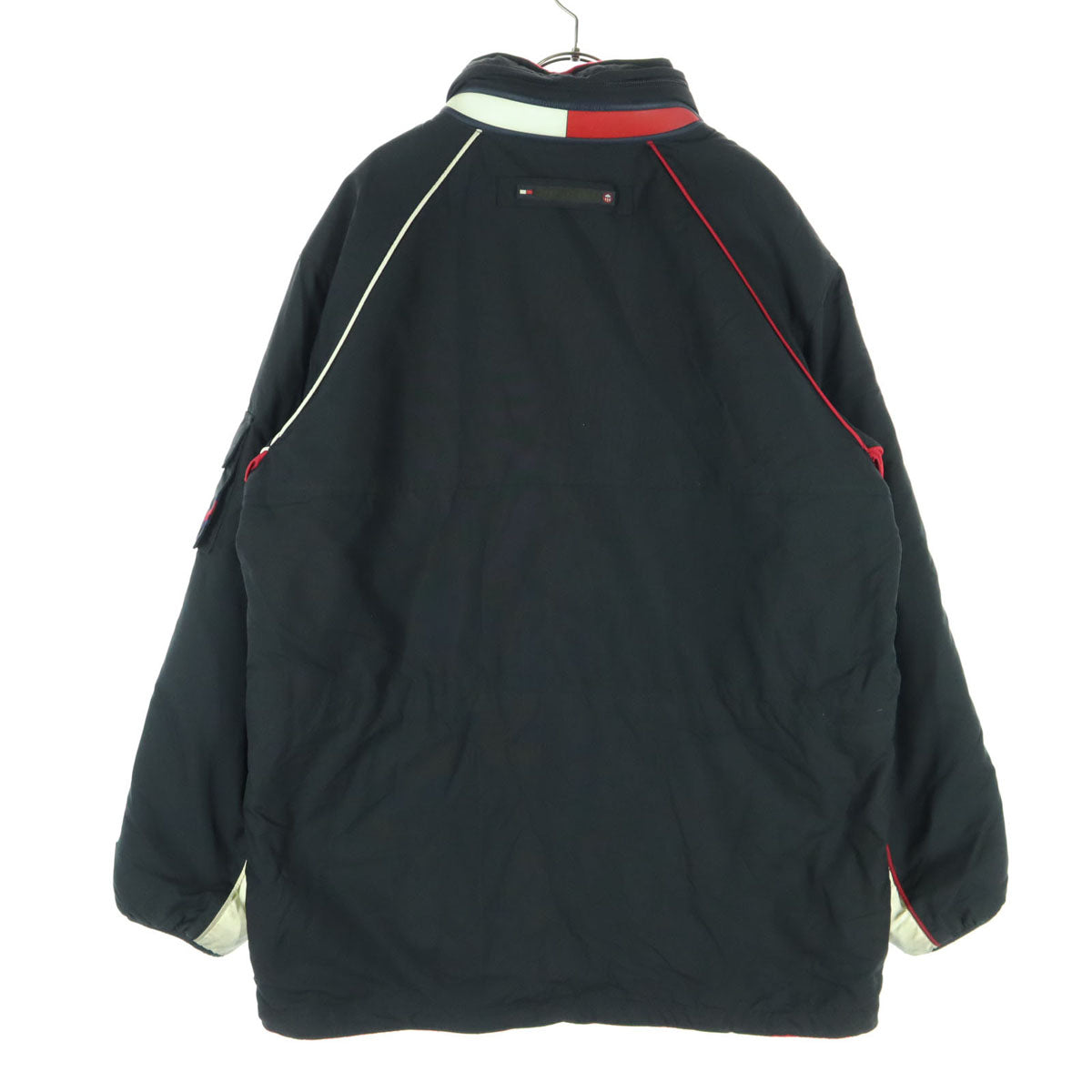 TOMMY HILFIGER トミーヒルフィガー リバーシブル フリースジャケット L レッド 513791 メンズ