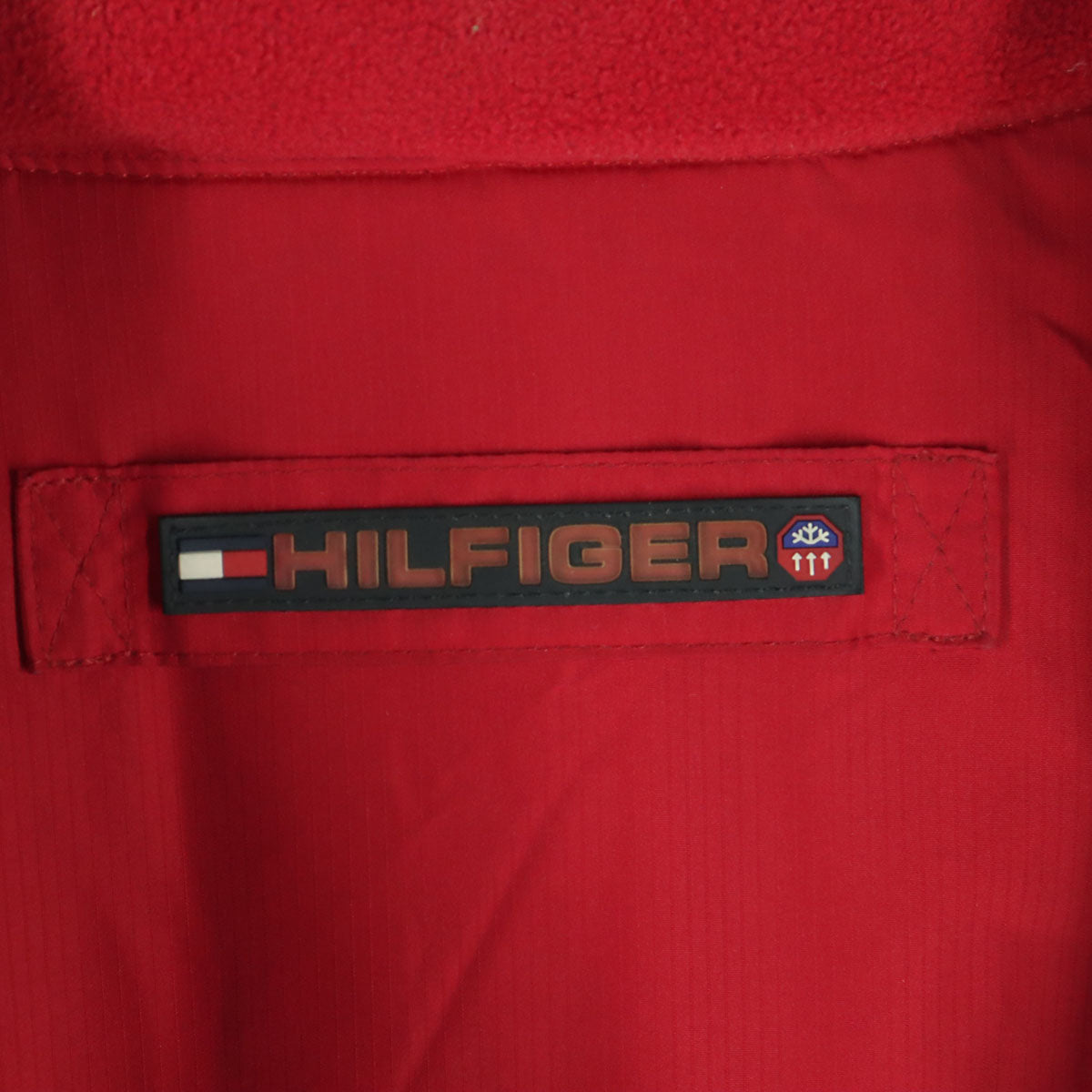 TOMMY HILFIGER トミーヒルフィガー リバーシブル フリースジャケット L レッド 513791 メンズ