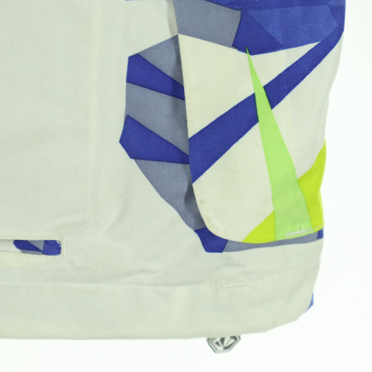 VOLCOM ボルコム 総柄 スノーボード 長袖 ウェア S ホワイト系 メンズ